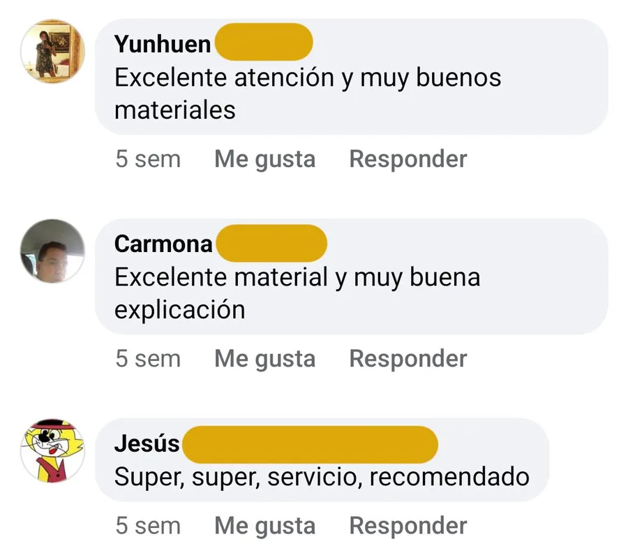 Comentarios de clientes