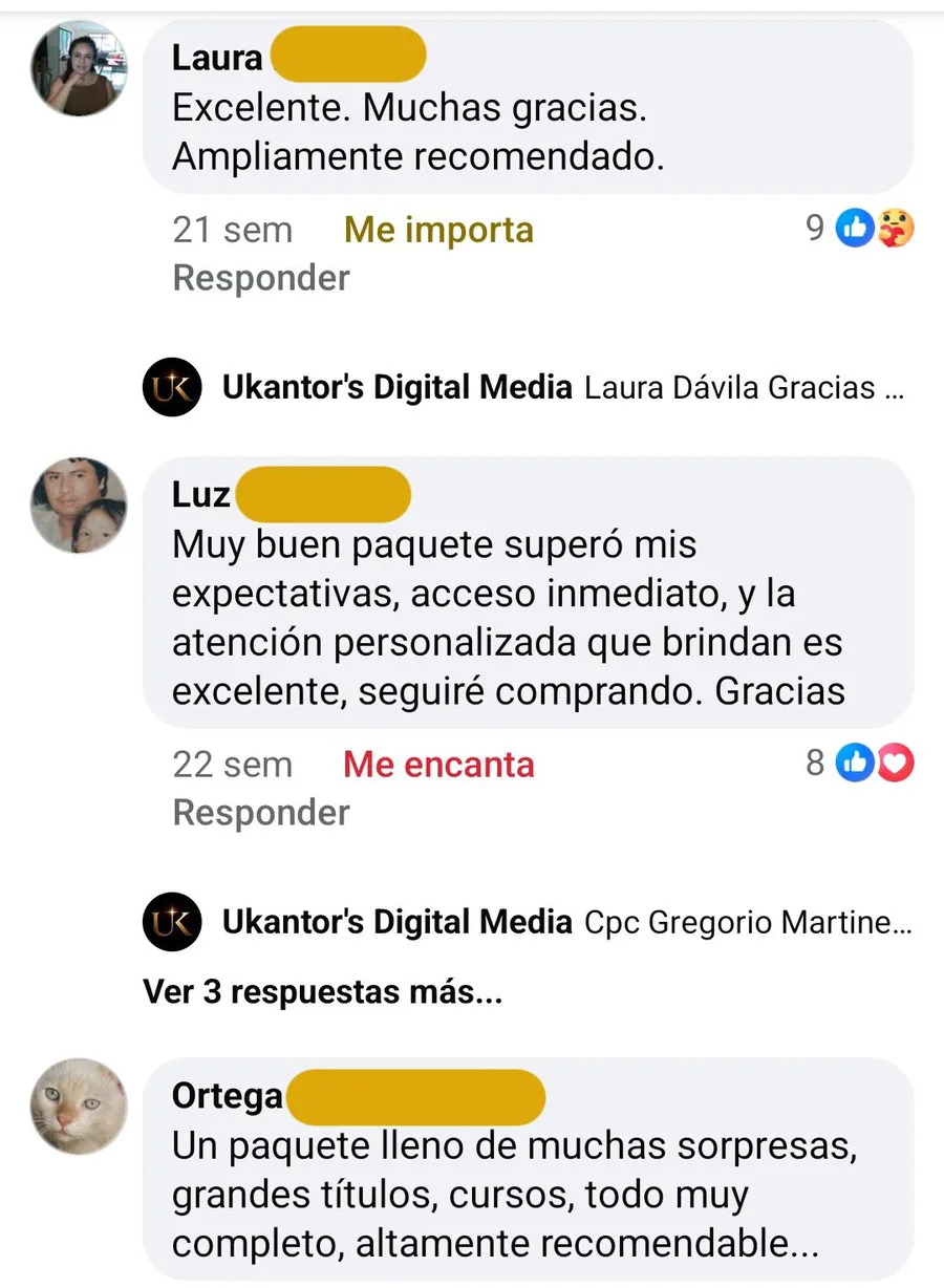 Comentarios de clientes